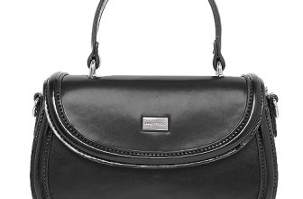 Lino Perros Womens Black Mini Satchel