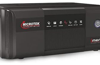Microtek Imerlyn 850 Pure Sine Wave 700Va/12V Inverter, Support 1 Battery With 2 Year Warranty For Home, Office & Shops