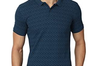 Van Heusen Men’S Slim Polo Shirt (Vdkpeslf395116_Blue S)