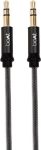 Boat Aux Cable 1.5 M Aux 500(Compatible With Premium Stereo Devices, Black, One Cable)