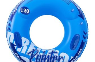 Cockatoo Tr01-Inflatable Small Pvc Tube Ring, Swimming Tube Ring For Kids, Men & Women, Blue