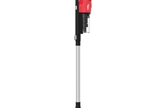 Eureka Forbes Stick Vac Nxt 600 Watts Upright & Handheld Vacuum Cleaner,Bagless With Cyclonic Technology (Red & Black)