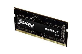 Kingston Fury 8Gb 2666Mhz Ddr4 Cl15 Sodimm Fury Impact, Black (Kf426S15Ib/8)