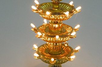 Tucasa Dw-132 Electric Diya (Gold)