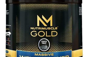 Nutrimuscle Massive Gold Weight Gainer – 2.5 Lbs – 1.134 Kgs – Choco Treat