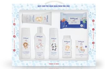 Bumtum Baby Gift Box Pack Of 7 | Skin & Hair Care Products Gift Box | Newborn Baby Essentials | New Born Baby Gifts | Baby Shower Gift | Combo
