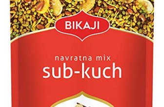 Bikaji Sub Kuch Navratan Mixture | Farsan | Chivda | Authentic Indian Namkeen | Made In Bikaner | Traditional Recipe | Mix Of Namkeen, Peanuts & Potato Sticks | Best Indian Tea Snack | 1Kg Pack