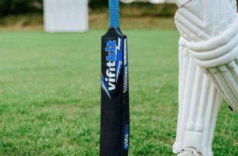 Vifitkit Impact Turf Bat Cricket For Adults, Plastic Tennis Bat For Men, Heavy Plastic Cricket Bats With Anti Slip Rubber Grip For Gully Cricket, Tournament Match, Standard Full Size -Blue