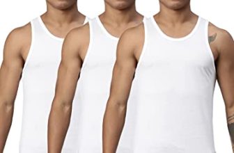 Levi’S Men’S Cotton Style #012 Classic Regular Fit Solid Vest (Pack Of 3) (#012-Vest-Wht- White P3_M)