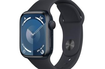 Apple Watch Series 9 [Gps 41Mm] Smartwatch With Midnight Aluminum Case With Midnight Sport Band S/M. Fitness Tracker, Blood Oxygen & Ecg Apps, Always-On Retina Display, Water Resistant