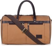 The Clownfish Scott 36 Litres Canvas Unisex Travel Duffle Bag (Yellow Ochre) Duffel Without Wheels