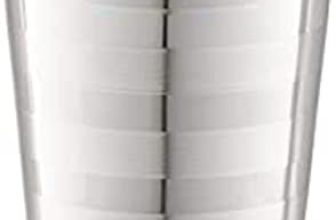 Neelam Stainless Steel 7 22G Diamond Thums Up Glass, 300 Ml, Silver