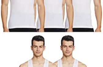 Rupa Jon Men’S Cotton Vest (Jn Vest Rn_White Pack Of 5_L) – Pack Of 5