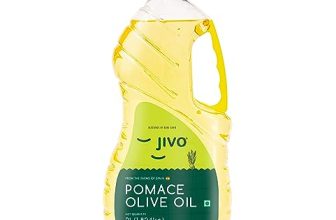Jivo Everyday Cooking Pomace Olive Oil | Rich In Mufa, Low In Saturated Fat – 2 Litre (Pack Of 1)