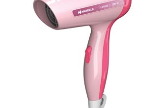 Havells 1200W Powerful Hair Dryer|Overheat Protection|2 Heat Settings (Hot/Warm)|Heat Balance Technology|Premium Pink|Your Perfect Blow Dry Companion For Effortless Hair Styling|Hd1903-1200 Watts