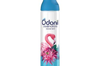 Odonil Destinations Room Air Freshener Spray 240Ml – Carribean Dreams | Long Lasting Fragrance Blue
