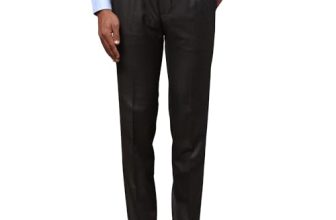 Raymond Men’S Slim Pants (Rmts04933-O8_Dark Brown