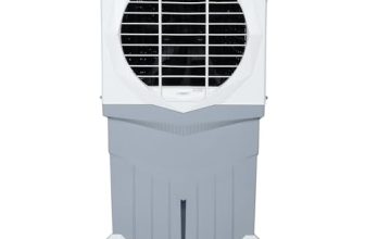 Symphony Jumbo 75 Xl+ Desert Air Cooler For Home With Honeycomb Pads, Powerful Fan, And Cool Flow Dispenser (75L, White)