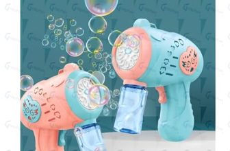Graphene Bubble Gun For Kids Toddlers | 5000+ Bubbles Per Minute Leak-Proof, Automatic Bubble Gun – Birthday Gift For Boys And Girls Age 3-16 Years Old Indoor Outdoor Play