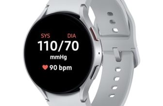 Samsung Galaxy Watch6 Lte (44Mm, Silver, Compatible With Android Only) | Introducing Bp & Ecg Features