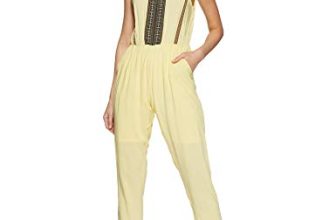 Jealous 21 Women’S Jumpsuit (Jx0524_Yellow_32)