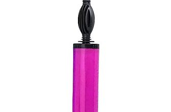 Just Party Hand Held Balloon Air Pump Inflator, Assorted Colour, 28.5 X 5 X 5 Cm