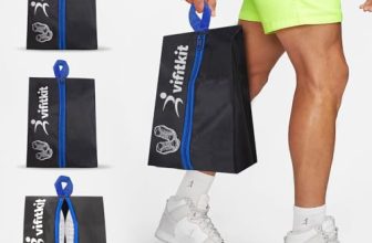 Vifitkit Shoe Bag For Shoes With Smooth Zipper, Easy To Carry Handle, Multi Storage Bag, Travel Organiser For Travelling, Portable Shoe Cover, Breathable, Dust Proof Material, Spacious Bag, Pack Of 3