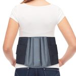 Expertomind Lower Back Support Belt | Effective Back Support For Lower Back Pain Relief | Adjustable Orthopaedically Proven Back Belt For Women & Men | Durable Elastic Material | Size – Small | Grey
