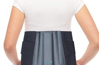 Expertomind Lower Back Support Belt | Effective Back Support For Lower Back Pain Relief | Adjustable Orthopaedically Proven Back Belt For Women & Men | Durable Elastic Material | Size – Small | Grey
