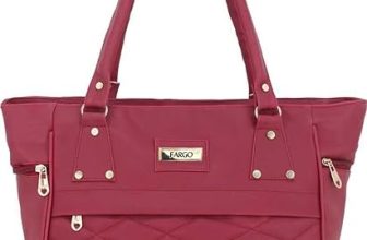 Fargo Women’S Artificial Leather Shoulder Bag Non-Adjustable Strap (Maroon)