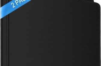 Striff Mousepad Mouse Mat 230X190X2Mm Mouse Pad For Laptop Non-Slip Rubber Base, Waterproof Surface, Compatible With Laser And Optical Mice(Black)(Pack Of 2)
