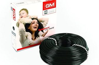 Gm Flame Retardant Wire – 4 Sq Mm (90M, Black)
