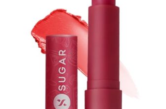 Sugar Cosmetics Tipsy Lips Moisturizing Balm, 1 Count, Red | 10Gm