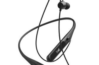 Boat Rockerz 255 Touch Neckband With Full Touch Controls,Spatial Audio,Up To 30H Playtime,Asap Charge,Beast Mode,Enx Technology(Pitch Black),In-Ear,Bluetooth