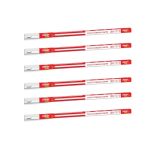 Eveready 20W Led Batten | Ultraslim | Highly Efficient | 100Lm/W | Fire Retardant Pc Body | Lasts Upto 25000 Hours | Pack Of 6 | 4Kv Surge Protection | Bis Approved | White, Cool Day Light