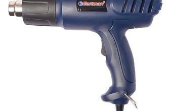 Eastman Heat Gun/Hot Air, 2000 Watt Power With Two Airflow Speeds For Shrink Wrapping, Defrost Water Pipes,Ehg-8610A