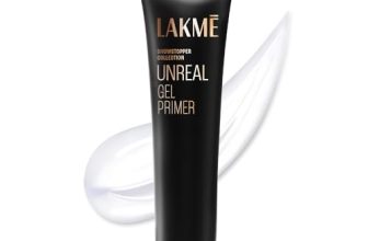 Lakme Absolute Under Cover Gel Face Primer, Transparent Makeup Primer To Prep Skin For Smooth & Long Lasting Makeup – Moisturizing Makeup Base, 30 G