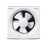 Bajaj Maxima Dx 250 Mm Exhaust Fan For Kitchen & Bathroom| High Air Delivery | Light Weight | Low Power Consumption | Easy To Mount | Window Mounting | 2 Years Warranty | White