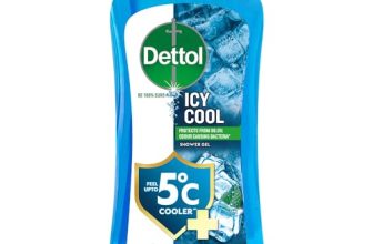 Dettol Body Wash And Shower Gel For Women And Men, Cool – 250Ml | Soap-Free Bodywash | 12H Odour Protection