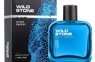 Wild Stone Hydra Energy Parfum For Men, Long Lasting Refreshing Fragrance For Office Wear, 50 Ml