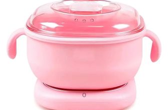 Azah Silicone Wax Heater (1 Year Warranty) | Portable And Easy-To-Use Electric Waxing Heater Machine With Lid For Gentle Hair Removal | Wax Heater For Waxing For Women | Non-Stick Wax Warmer