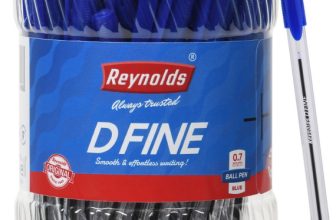 Reynolds D Fine Ball Pen(Pack Of 70, Blue)