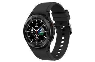 Samsung Galaxy Watch4 Classic Bluetooth(4.6Cm, Black, Compatible With Android Only)