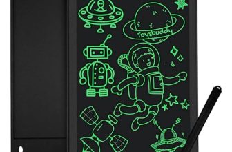 Toysbuddy Re-Writable Lcd Writing Tablet Pad With Screen 21.5Cm (8.5Inch) For Drawing, Playing, Handwriting Best Birthday Gifts For Adults & Kids Girls Boys, Multicolor