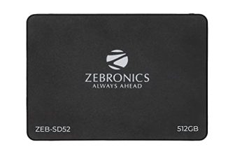 Zeb-Sd52 Ssd 512Gb, Sata Ii And Sata Iii Interface, Qlc, Silent Operation