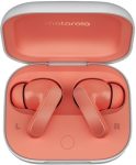 Moto Buds With Hi-Res Audio, Large 12.4Mm Driver, 42 Hrs Playback & Ipx4 Rating Bluetooth Headset(Coral Peach, True Wireless)