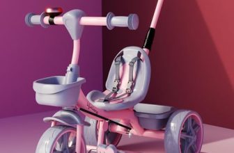 Lifelong Trike Cycle For Kids Cycle 2-5 Years – Tricycles For Boy&Girl – Baby Cycle – Bicycle For Kids – Bike With 3 Eva Wheels, Bell&Basket -Durable Tricycle With Parental Control 30Kg Capacity,Pink
