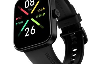 Noise Pulse Go Buzz Smart Watch With Advanced Bluetooth Calling, 1.69″ Tft Display, Spo2, 100 Sports Mode With Auto Detection, Upto 7 Days Battery (2 Days With Heavy Calling) – Jet Black