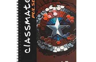 Classmate Pulse Spiral Notebook – 297 Mm X 210 Mm, Soft Cover, 180 Pages, Unruled