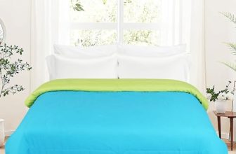 Dream Living Reversible Comforter Microfiber Reversible Ac Comforter/Blanket For All Weather For Double Bed Comforter (Green & Teal)